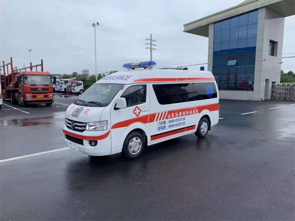 國六福田G7轉(zhuǎn)運型救護(hù)車